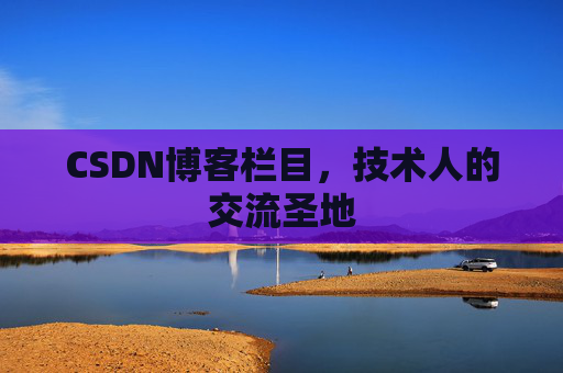 CSDN博客栏目，技术人的交流圣地